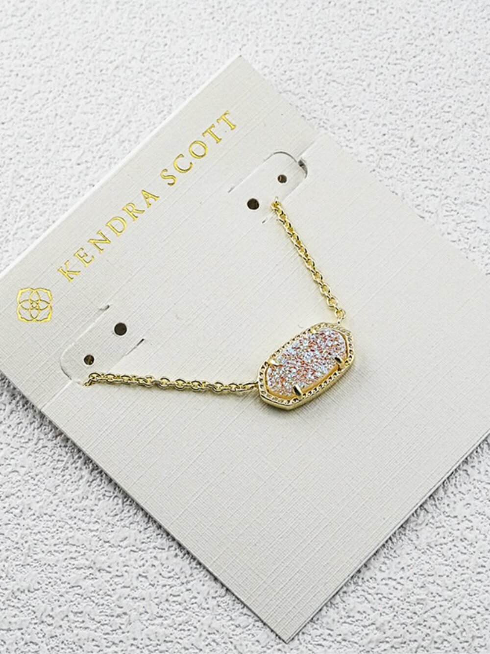 Kendra Scott White Quartz Necklace